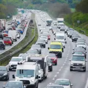 M5 Motorway Faces 12mph Speed Limits for Heavy Load Transport on Five Dates