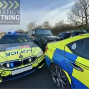 Police Box in Stolen G-Wagon on M6, Arrest Occupants and Seize Drugs