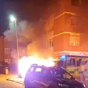 Police Hunt Three Suspects After Jewish Ambulances Set Alight in London