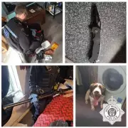 Samurai Sword and Drugs Seized in Redditch Police Raid, Three Arrested