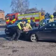 Two Youngsters Injured in Rush Hour Collision at Stechford Junction