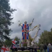 Walsall Council Proposes Permanent Flagpoles at Brownhills Miner Island