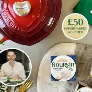 Win a Spring Dine-In Package with Boursin and Fred Sirieix