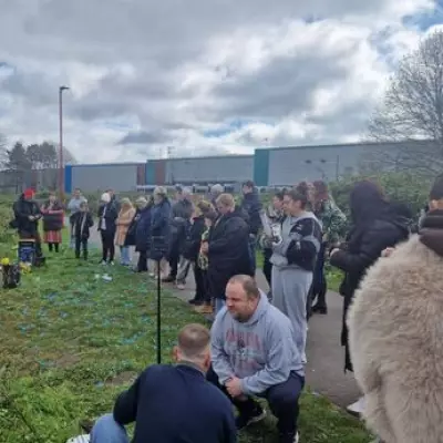 Balloon Tribute Honors Paul Pike as Volunteers Remember Teen Football Fan