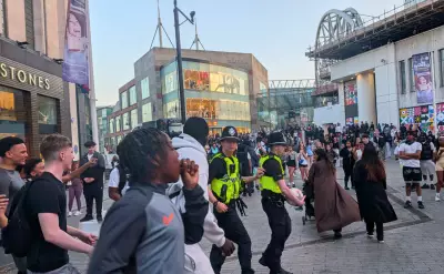 Birmingham City Centre Teen Link-Up Causes Evening Chaos