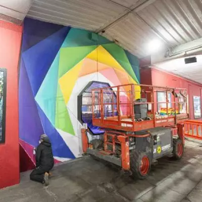Birmingham Underpass Transformed into Open-Air Art Gallery in City Centre Revival