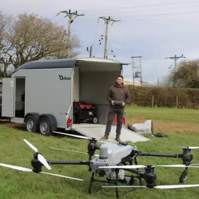 Cornwall Drone Business Secures £50k to Revolutionise Farm Work