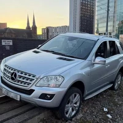 Drink Driver Banned After Stopping on Tram Tracks in Birmingham