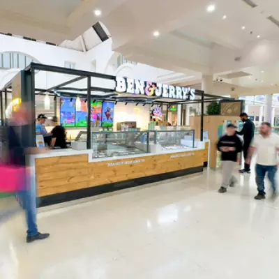 First Look: Ben & Jerry's Opens UK Shopping Centre Kiosk at Merry Hill