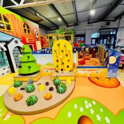 First Look: Birmingham's New Indoor Play Centre with Slides, Sports and Role Play