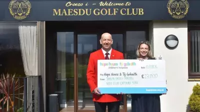 Golf Captain's £23K Donation to Children's Hospice Doubles Impact