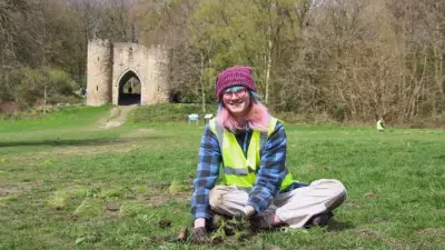 Leeds Volunteers Plant 2,000 Wildflowers in Rain to Create Butterfly Haven