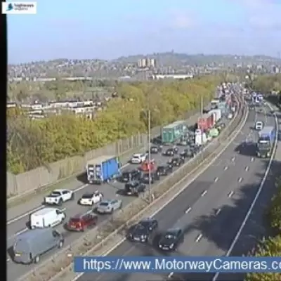 M5 Delays in West Midlands After Multiple Lane Closures Due to Breakdown