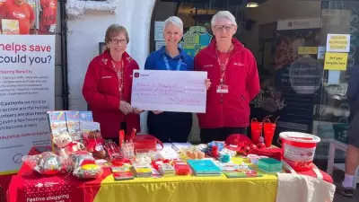 Mid-Staffs Oddfellows Raise Nearly £3,000 for Air Ambulance and Macmillan