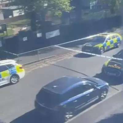 Police Tape Off Road Near Smethwick Primary School After Incident