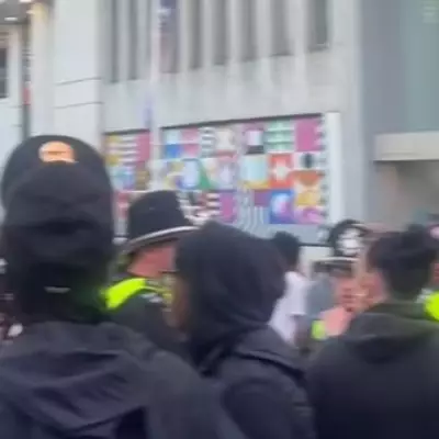 Police Use Incapacitant Spray as Hundreds of Youths Gather Outside Bullring