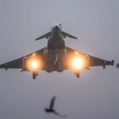 RAF Typhoons Scrambled as Suspected Russian Bomber Approaches UK Airspace