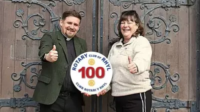 Reverend Canon Josh Askwith to Abseil 84ft for Rhyl Rotary Club Charity