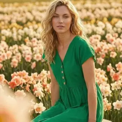 Roman's £38 Linen Look Midi Dress Praised by Fashion Fans for Compliments