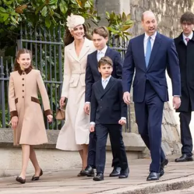 Royal Family Shows Unity at Windsor Castle Easter Service