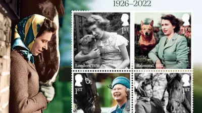 Royal Mail Issues Centenary Stamps for Queen Elizabeth II's 100th Birthday