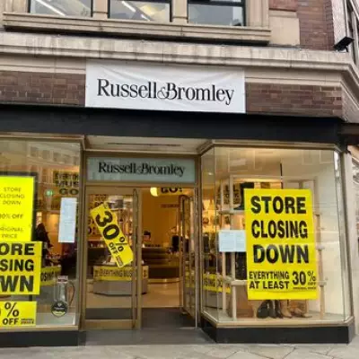 Russell & Bromley Closes 33 Stores After Administration