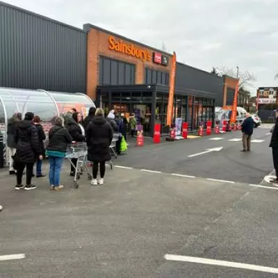 Sutton Coldfield's New Sainsbury's Opens Amidst Crowds and Competition