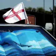 Drivers warned of £1,000 fine for England flags on St George's Day
