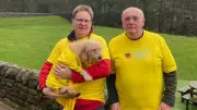 Labradoodle Nora Joins Pilgrimage to Raise Funds for East Cheshire Hospice