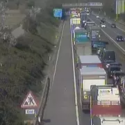 Major Delays on M42 Near Tamworth Due to Multi-Vehicle Collision