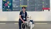 Retired Neonatal Nurse Continues Caring with Therapy Dog Rosie
