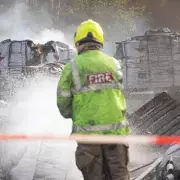 Six Fire Crews Battle Major Factory Blaze in Coseley, Public Urged to Avoid Area