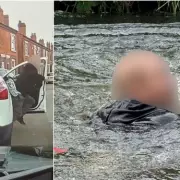 Suspect Swims Across Canal After Crashing Cloned Nissan Qashqai in Walsall Police Chase