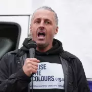 Time to Stop Raise the Colours Flaggers in Birmingham