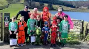 Whitworth Valley Under-8s Raise £1,321 in Fancy Dress Walk for Football Funds