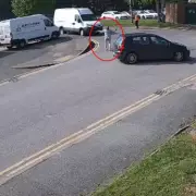 Woman mowed down by van in callous hit-and-run after theft