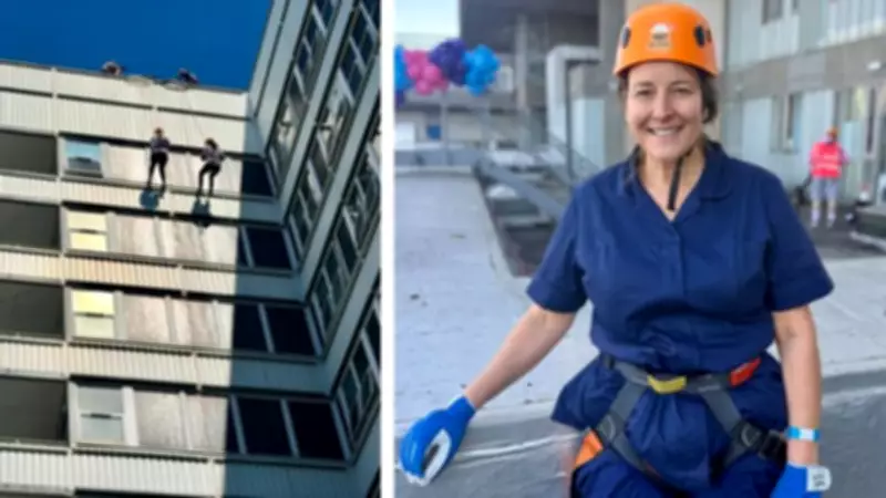 118 Abseilers Raise £40,000 for Hertfordshire Hospitals in Lister Abseil
