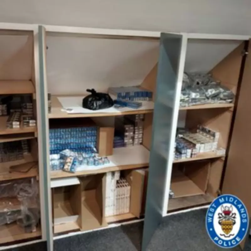 Smethwick Brothel Raid Uncovers Thousands of Counterfeit Cigarettes and Weapons