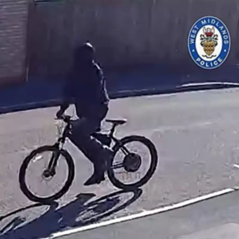 Solihull Bike Thief in Ski Mask Snatches Gold Chain from Woman