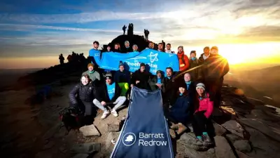Barratt Redrow Team Raises £22k for Children's Hospices by Climbing Snowdon