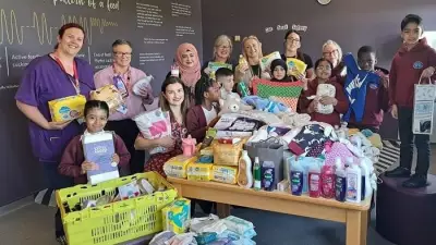 Bradford Schoolchildren Donate Essential Items to Maternity Unit