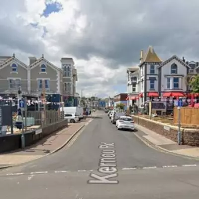 Car Driven at Group of Fighting Men in Paignton Incident
