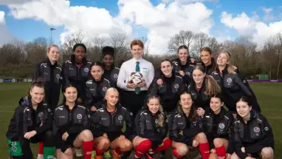 Football Club Gets £770 Donation for Girls Team Rain Jackets