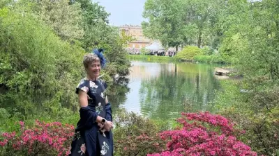 Former Whitworth Headteacher Attends King’s Garden Party