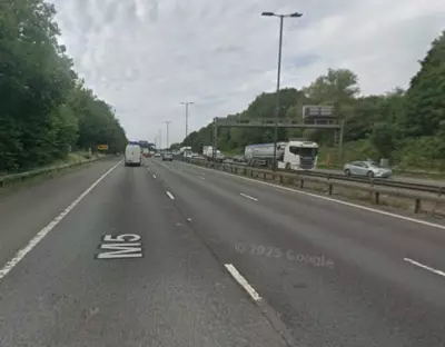M5 Crash Near West Bromwich Causes Major Traffic Disruption