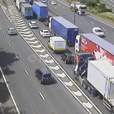 M6 near Wednesbury sees four-mile delays after multi-vehicle crash