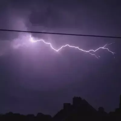 Massive Lightning Storm Hits West Midlands After Heatwave