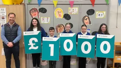 Persimmon Donates £1,000 to Llangynwyd Primary School Outdoor Project