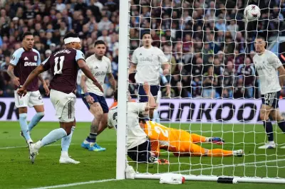 Prince William Celebrates Aston Villa Goal in Europa League Semi-Final