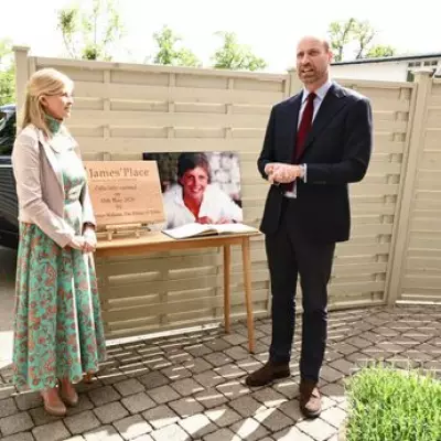 Prince William Launches 'Life Saving' James' Place Charity in Birmingham